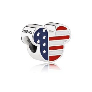 Pandora Disney Mickey USA Charm 🇺🇸